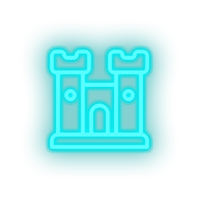 Load image into Gallery viewer, ice_blue castle sand toys children family play child kid baby toy led neon factory