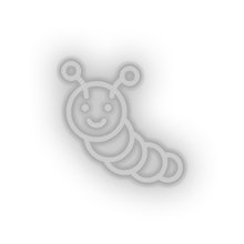 Load image into Gallery viewer, white caterpillar toys family children toy child kid baby play led neon factory