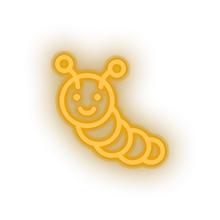 Load image into Gallery viewer, warm_white caterpillar toys family children toy child kid baby play led neon factory