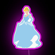 Load image into Gallery viewer, Cindy RGB neon sign  pink