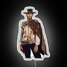 Load image into Gallery viewer, Clint Eastwood RGB neon sign white