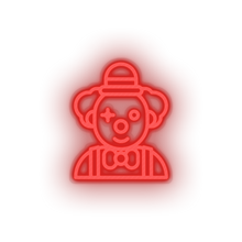 Load image into Gallery viewer, clown Amusement carnival circus clown funny joker parade Neon led factory