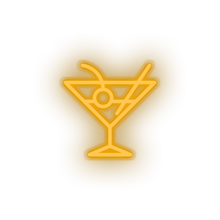 Load image into Gallery viewer, warm_white cocktail led alcohol cocktail drink holiday tourism travel vacation neon factory