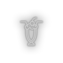 Load image into Gallery viewer, white cocktails led cherry cocktails drink love relationship romance valentine day neon factory