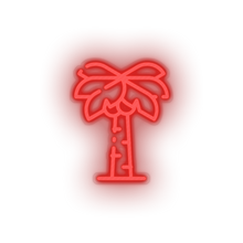 Load image into Gallery viewer, red coconut_tree led beach coconut tree holiday palm tree recreation summer vacation neon factory