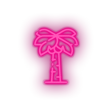 Load image into Gallery viewer, pink coconut_tree led beach coconut tree holiday palm tree recreation summer vacation neon factory