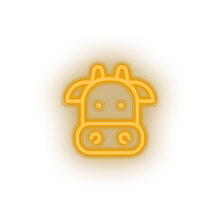 Load image into Gallery viewer, cow Animal cartoon cow farm fauna herbivore zoo Neon led factory