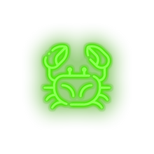 Load image into Gallery viewer, crabs Animal beach crab holiday seafood summer vacation Neon led factory