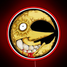 Load image into Gallery viewer, Crazy Moon RGB neon sign red