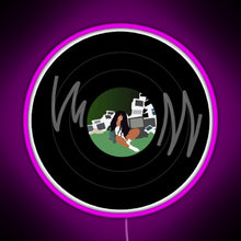 Load image into Gallery viewer, ctrl sza vinyl RGB neon sign  pink