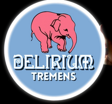 Load image into Gallery viewer, delirium logo neon sign