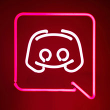 Load image into Gallery viewer, Discord neon led sign