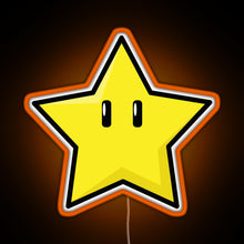 Load image into Gallery viewer, DoDo Do Star RGB neon sign orange