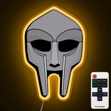 Load image into Gallery viewer, Neon factory made this MF DOOM Sign
