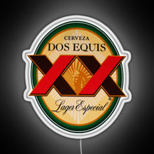Load image into Gallery viewer, Dos Equis Essential RGB neon sign white