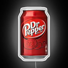 Load image into Gallery viewer, Dr Pepper RGB neon sign white