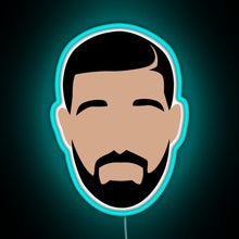 Load image into Gallery viewer, Drake RGB neon sign lightblue