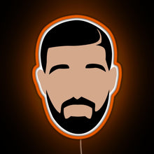 Load image into Gallery viewer, Drake RGB neon sign orange