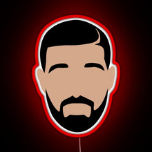 Load image into Gallery viewer, Drake RGB neon sign red