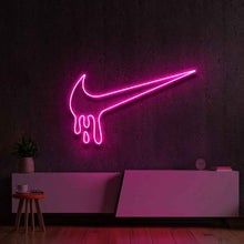 Load image into Gallery viewer, Dripping Nike Acrylic Neon Sign