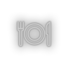 Load image into Gallery viewer, white eat led culinary eat food holiday tourism travel vacation neon factory