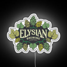 Load image into Gallery viewer, Elysian Brewing RGB neon sign white