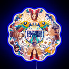 Load image into Gallery viewer, Everything Everywhere All at Once Sci Fi 2022 RGB neon sign blue