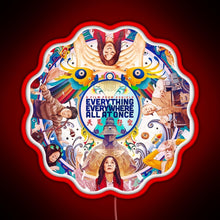 Load image into Gallery viewer, Everything Everywhere All at Once Sci Fi 2022 RGB neon sign red