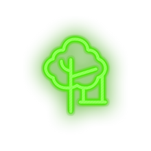 Load image into Gallery viewer, green family children playground outdoors tree child swing kid baby led neon factory