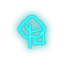 Load image into Gallery viewer, ice_blue family children playground outdoors tree child swing kid baby led neon factory