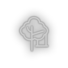 Load image into Gallery viewer, white family children playground outdoors tree child swing kid baby led neon factory
