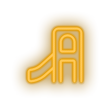 Load image into Gallery viewer, warm_white family play children playground outdoors child structure kid slide baby led neon factory