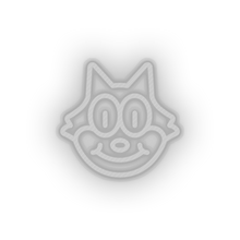 Load image into Gallery viewer, white famous character cat led neon factory