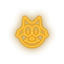 Load image into Gallery viewer, warm_white famous character cat led neon factory