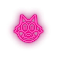 Load image into Gallery viewer, pink famous character cat led neon factory