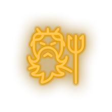 Load image into Gallery viewer, warm_white famous character poseidon led neon factory