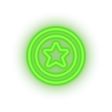 Load image into Gallery viewer, green famous character star led neon factory