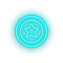 Load image into Gallery viewer, ice_blue famous character star led neon factory
