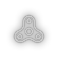 Load image into Gallery viewer, white fidget spinner toys children family toy child kid baby play led neon factory