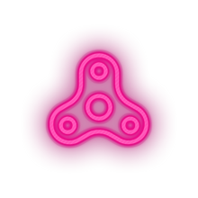 Load image into Gallery viewer, pink fidget spinner toys children family toy child kid baby play led neon factory
