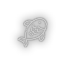 Load image into Gallery viewer, white fish led animal beach fish holiday seafood summer vacation neon factory
