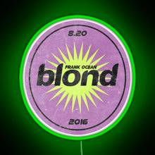 Load image into Gallery viewer, Fruit Sticker Blond RGB neon sign green