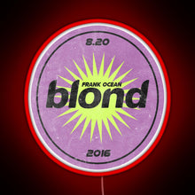 Load image into Gallery viewer, Fruit Sticker Blond RGB neon sign red