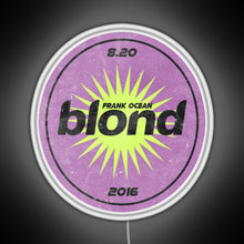 Load image into Gallery viewer, Fruit Sticker Blond RGB neon sign white