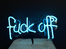 Load image into Gallery viewer, fuck off neon sign