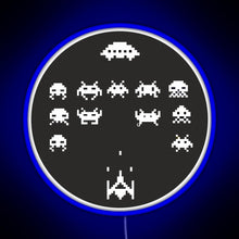 Load image into Gallery viewer, Game Over RGB neon sign blue