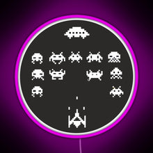 Load image into Gallery viewer, Game Over RGB neon sign  pink