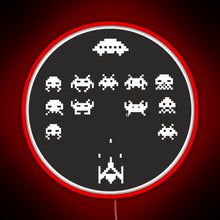 Load image into Gallery viewer, Game Over RGB neon sign red