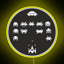 Load image into Gallery viewer, Game Over RGB neon sign yellow