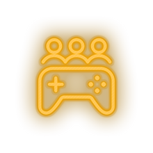 Load image into Gallery viewer, warm_white game party video team controller led neon factory